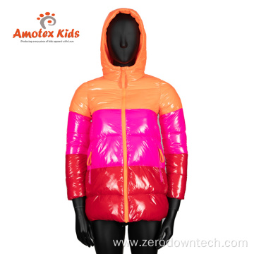 Waterproof Quilting Puffer Down Polyester Fibre Jacket